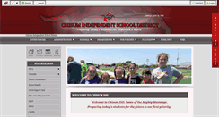 Desktop Screenshot of chisumisd.org